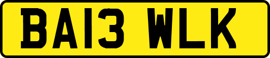 BA13WLK