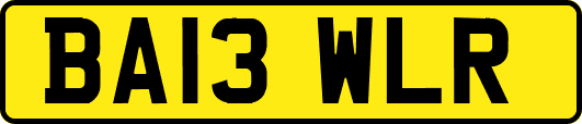 BA13WLR