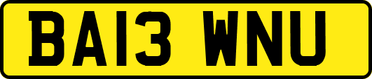 BA13WNU