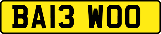BA13WOO