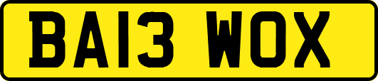 BA13WOX