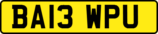BA13WPU