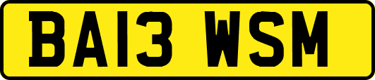 BA13WSM