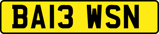 BA13WSN