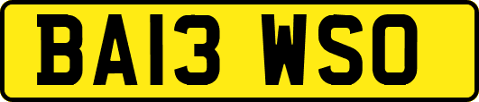 BA13WSO