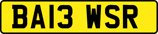 BA13WSR