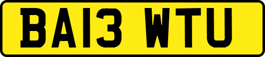 BA13WTU
