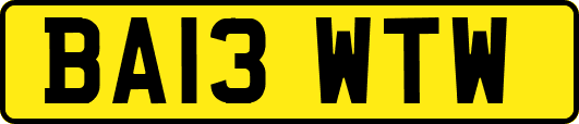 BA13WTW