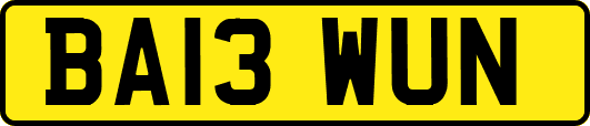 BA13WUN