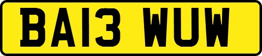 BA13WUW