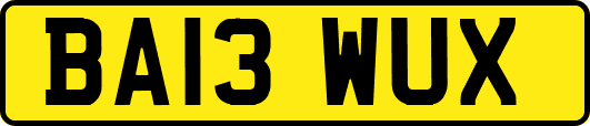 BA13WUX