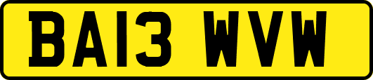 BA13WVW