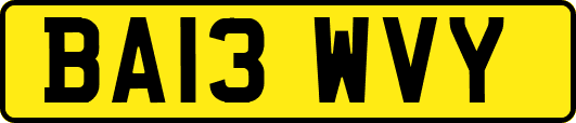 BA13WVY