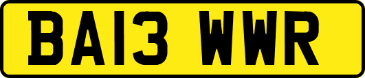 BA13WWR