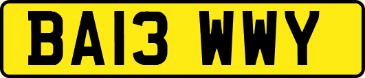 BA13WWY