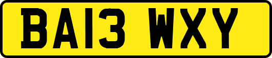 BA13WXY