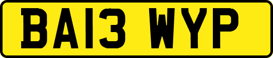 BA13WYP