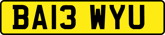 BA13WYU