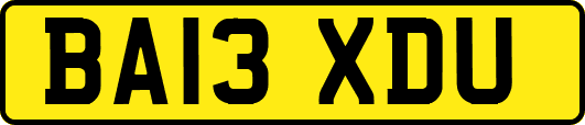BA13XDU