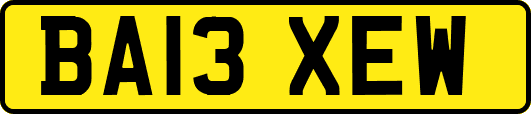 BA13XEW