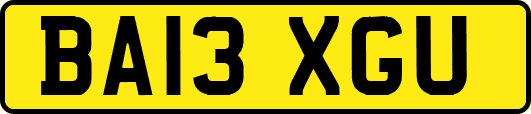 BA13XGU