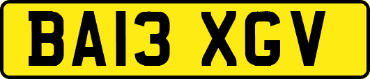 BA13XGV