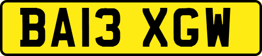 BA13XGW