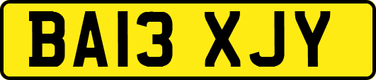 BA13XJY
