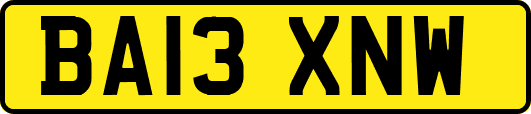 BA13XNW