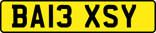 BA13XSY