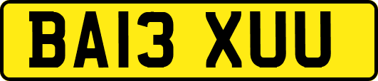 BA13XUU