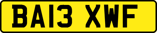 BA13XWF