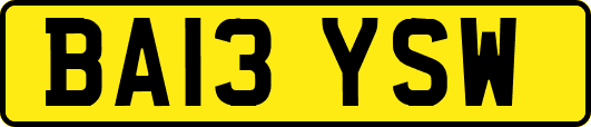 BA13YSW