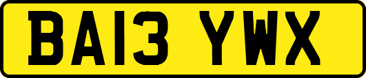 BA13YWX