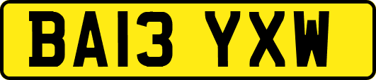 BA13YXW