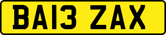 BA13ZAX
