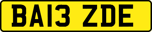 BA13ZDE