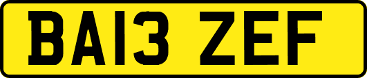 BA13ZEF