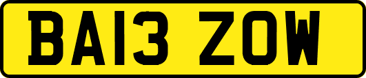 BA13ZOW