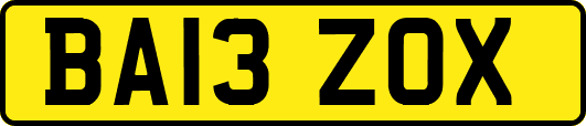 BA13ZOX