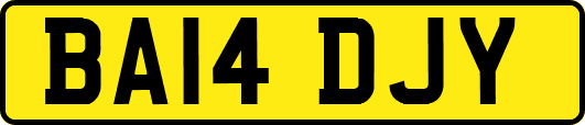 BA14DJY