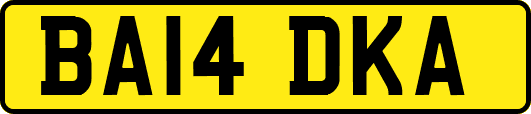 BA14DKA