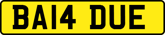 BA14DUE