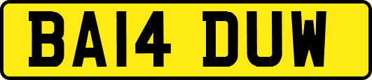 BA14DUW