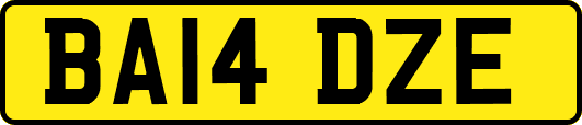 BA14DZE