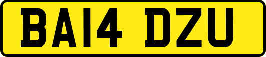BA14DZU