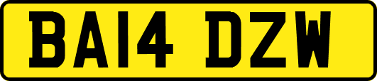 BA14DZW