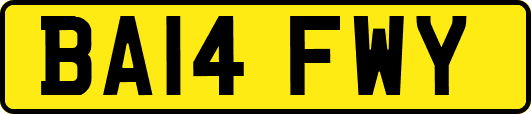 BA14FWY