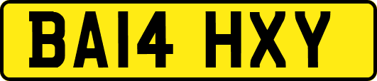 BA14HXY