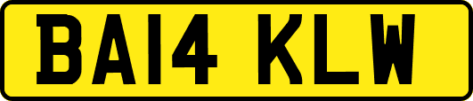 BA14KLW